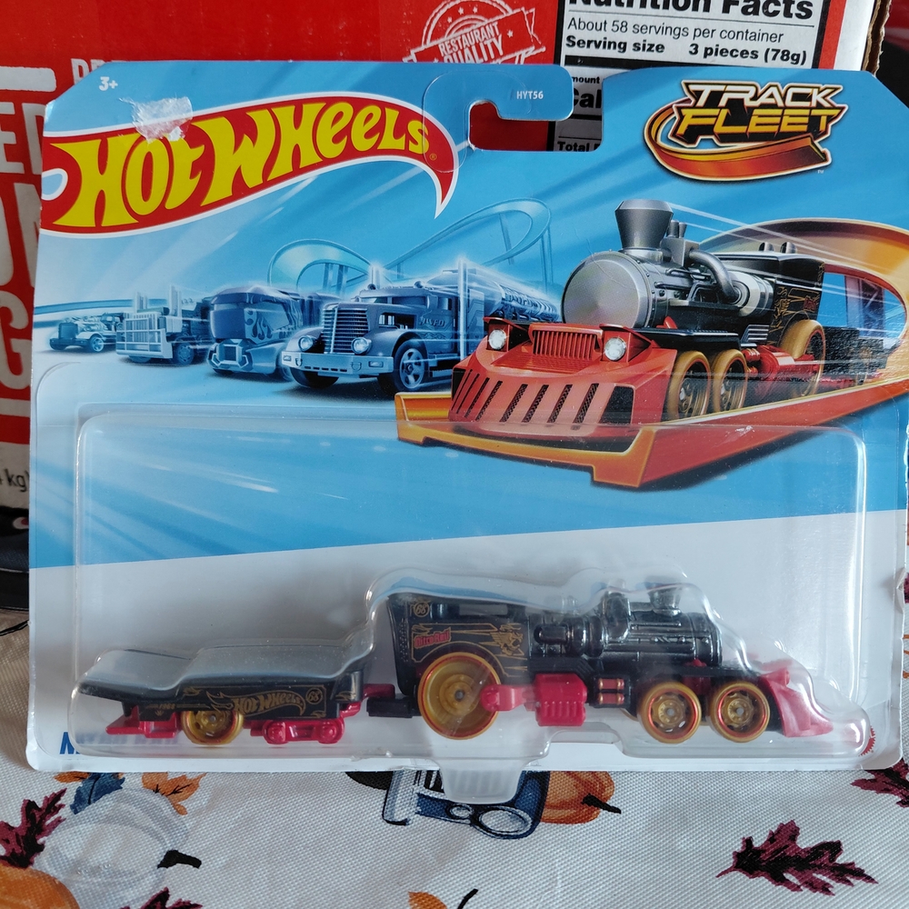 Track Fleet Train Toy - Black and Gold